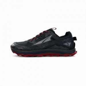 Black Altra LONE PEAK 6 Men's Trail Running Shoes | Australia AL2603U90