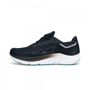 Black Altra RIVERA 3 Men's Road Running Shoes | Australia AL9532F98