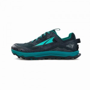 Black Green Altra LONE PEAK 6 Women's Trail Running Shoes | Australia AL4369Z42