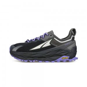 Black / Grey Altra OLYMPUS 5 Women's Trail Running Shoes | Australia AL1956Y14