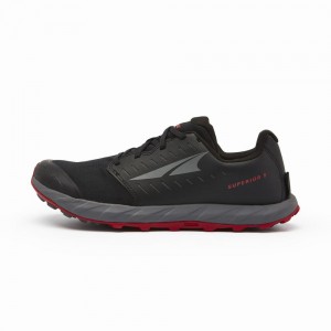 Black / Red Altra SUPERIOR 5 Men's Trail Running Shoes | Australia AL7506M48