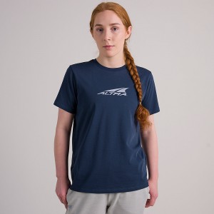 Blue Altra EVERYDAY RECYCLED TEE Women's T-Shirt | Australia AL4038H61