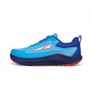 Blue Altra OUTROAD 2 Men's Road Running Shoes | Australia AL3026U97