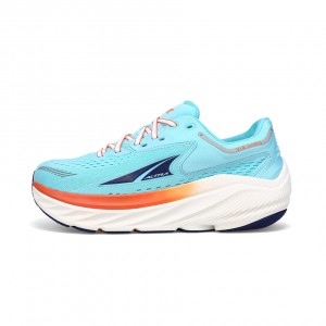 Blue Altra VIA OLYMPUS Women's Road Running Shoes | Australia AL2067Y23