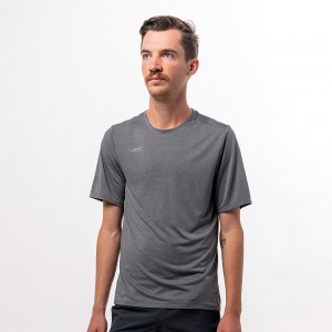 Blue Grey Altra CORE SHORT SLEEVE TEE Men's T-Shirt | Australia AL5301R19