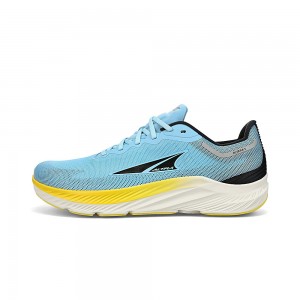 Blue / Yellow Altra RIVERA 3 Men's Road Running Shoes | Australia AL9082G54