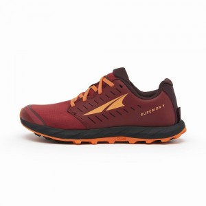 Burgundy Altra SUPERIOR 5 Women's Road Running Shoes | Australia AL3492Z60