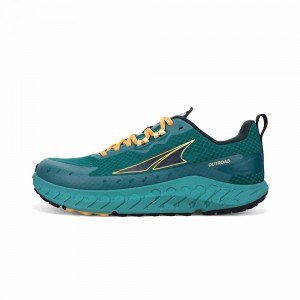 Green Altra OUTROAD Men's Trail Running Shoes | Australia AL2190W52