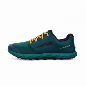 Green Altra SUPERIOR 5 Men's Trail Running Shoes | Australia AL2065W50