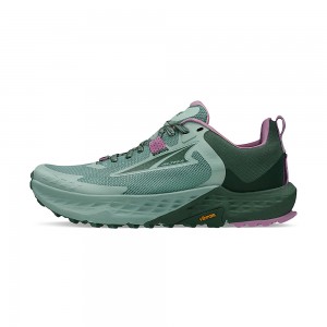 Green Altra TIMP 5 Women's Trail Running Shoes | Australia AL7534V64