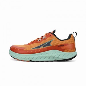 Green / Orange Altra OUTROAD Men's Trail Running Shoes | Australia AL4215E43