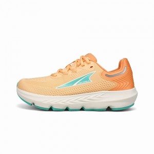 Green / Orange Altra PROVISION 7 Women's Road Running Shoes | Australia AL5369B08