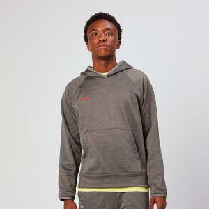 Grey Altra RUN WITHOUT RULES Men's Hoodie | Australia AL0417M36