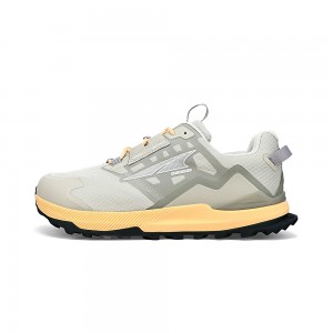 Grey / Orange Altra LONE PEAK ALL-WTHR LOW 2 Women's Trail Running Shoes | Australia AL0827E59