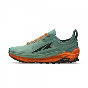 Grey / Orange Altra OLYMPUS 5 Men's Trail Running Shoes | Australia AL3206J53