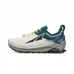 Grey / Turquoise Altra OLYMPUS 5 Men's Trail Running Shoes | Australia AL9387F27