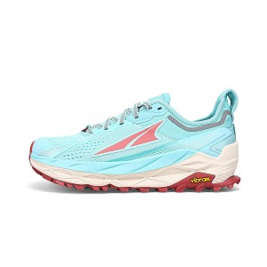 Light Blue Altra OLYMPUS 5 Women's Trail Running Shoes | Australia AL4579W46