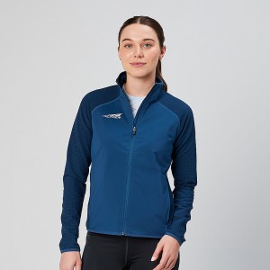 Navy Altra CORE HYBRID Women's Jackets | Australia AL3712B36