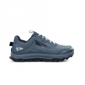 Navy / Light Blue Altra LONE PEAK 6 WIDE Women's Trail Running Shoes | Australia AL6395B49