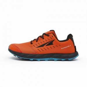 Orange / Black Altra SUPERIOR 5 Men's Trail Running Shoes | Australia AL9658V35