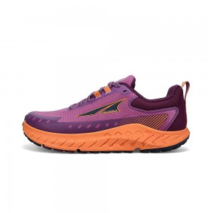 Purple / Orange Altra OUTROAD 2 Women's Road Running Shoes | Australia AL8907E53