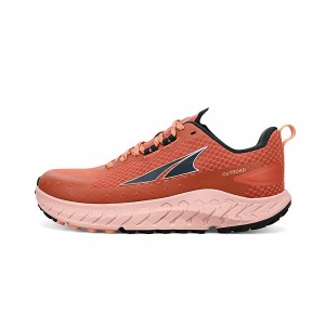 Red / Orange Altra OUTROAD Women's Trail Running Shoes | Australia AL5409E97