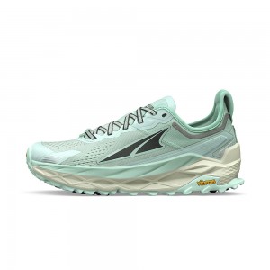 Silver / Blue Altra OLYMPUS 5 Women's Trail Running Shoes | Australia AL5127A31