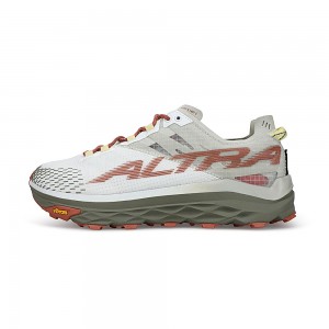 White Altra MONT BLANC Women's Trail Running Shoes | Australia AL1245F98