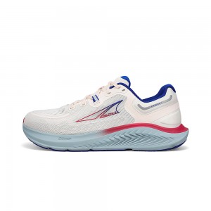 White / Blue Altra PARADIGM 7 Men's Road Running Shoes | Australia AL9130G41