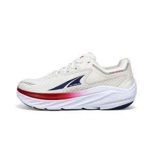 White / Blue Altra VIA OLYMPUS Men's Road Running Shoes | Australia AL7154X97