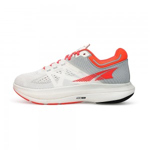 White / Coral Altra VANISH TEMPO Women's Road Running Shoes | Australia AL3612C42