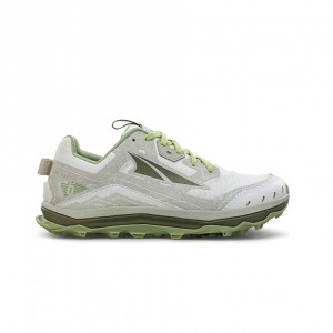 White / Green Altra LONE PEAK 6 Women's Trail Running Shoes | Australia AL5308K48