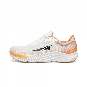 White / Orange Altra RIVERA 3 Men's Road Running Shoes | Australia AL1984A01