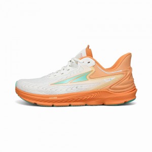 White / Orange Altra TORIN 6 Women's Road Running Shoes | Australia AL5386S48