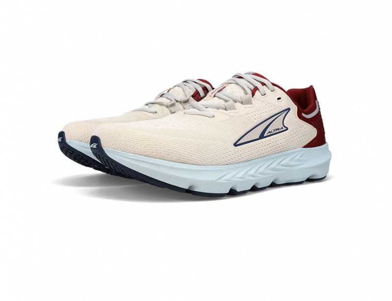 Beige Altra PROVISION 7 Men's Road Running Shoes | Australia AL9247J49