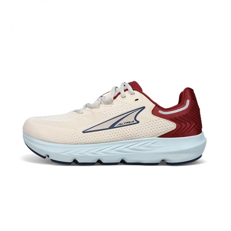 Beige Altra PROVISION 7 Men\'s Road Running Shoes | Australia AL9247J49