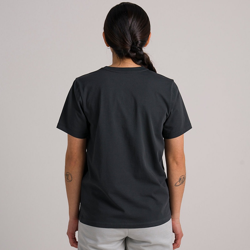 Black Altra EVERYDAY RECYCLED TEE Women's T-Shirt | Australia AL5102J25