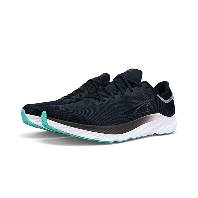 Black Altra RIVERA 3 Men's Road Running Shoes | Australia AL9532F98