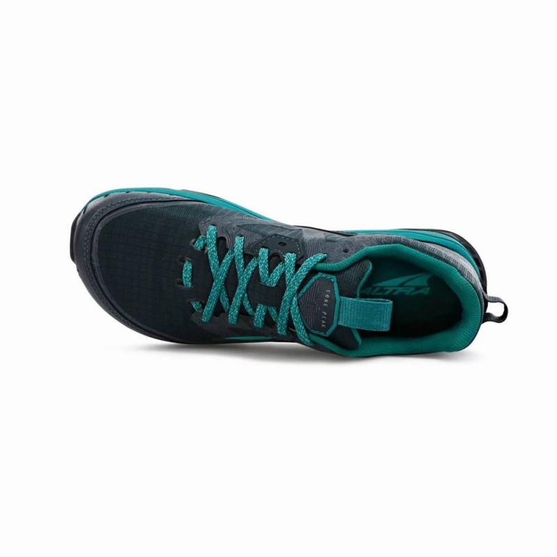 Black Green Altra LONE PEAK 6 Women's Trail Running Shoes | Australia AL4369Z42