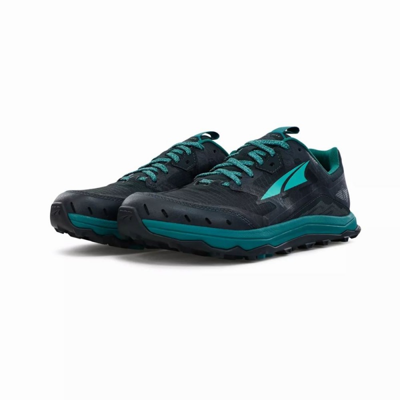 Black Green Altra LONE PEAK 6 Women's Trail Running Shoes | Australia AL4369Z42