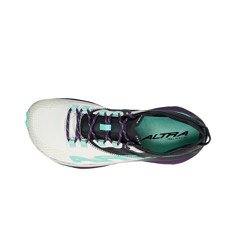 Black / Green Altra MONT BLANC Women's Trail Running Shoes | Australia AL3297A06