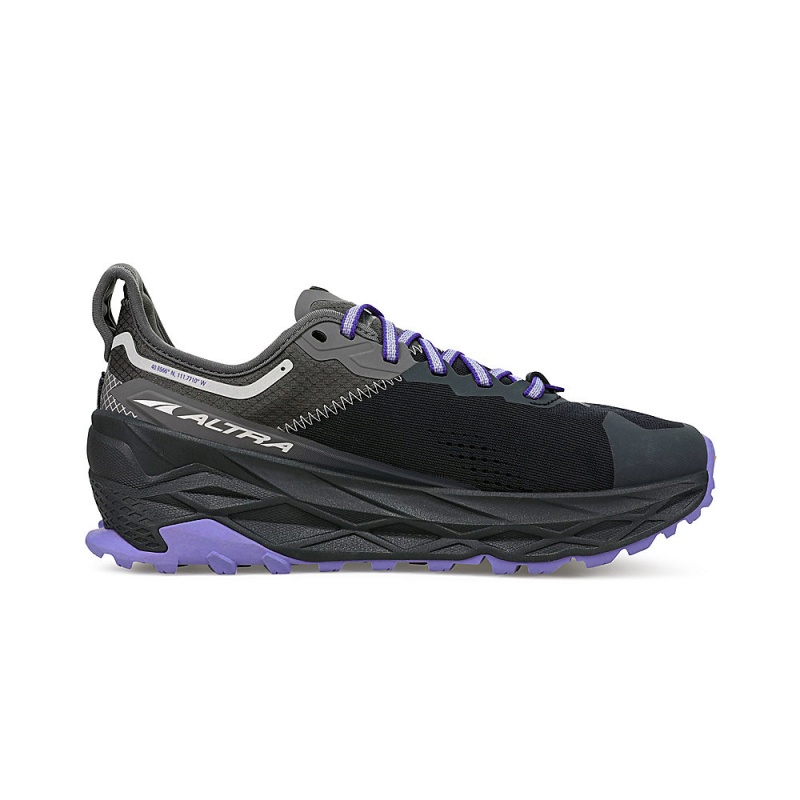 Black / Grey Altra OLYMPUS 5 Women's Trail Running Shoes | Australia AL1956Y14