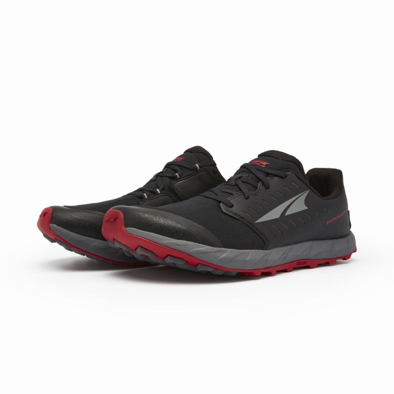 Black / Red Altra SUPERIOR 5 Men's Trail Running Shoes | Australia AL7506M48