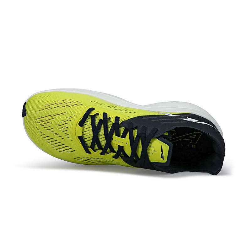 Black / Yellow Altra VANISH CARBON Women's Road Running Shoes | Australia AL3860M18