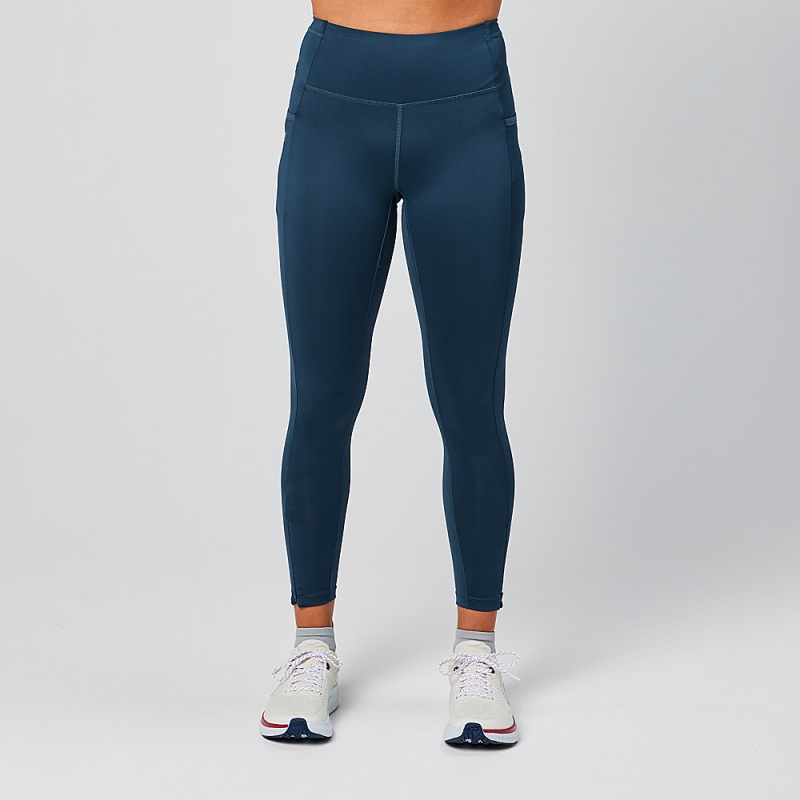 Blue Altra CORE CROP Women\'s Tight | Australia AL3486R46