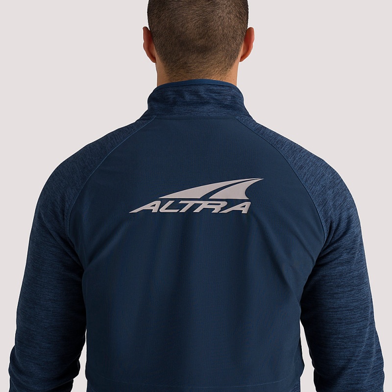 Blue Altra EVERYDAY HYBRID Men's Jackets | Australia AL3618Y26