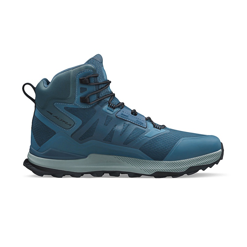 Blue Altra LONE PEAK ALL-WTHR MID 2 Men's Hiking Boots | Australia AL6381L96