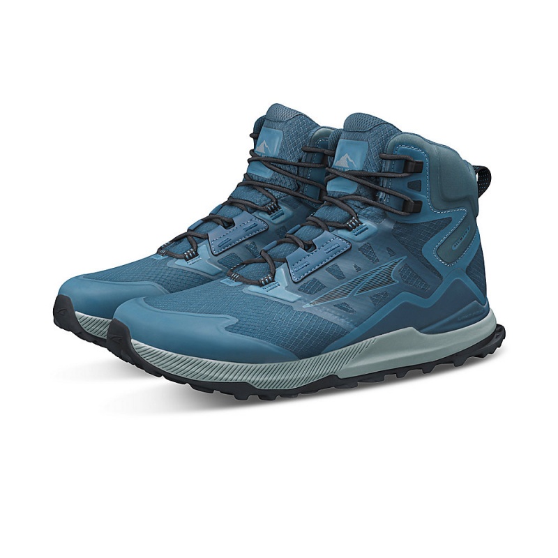 Blue Altra LONE PEAK ALL-WTHR MID 2 Men's Hiking Boots | Australia AL6381L96