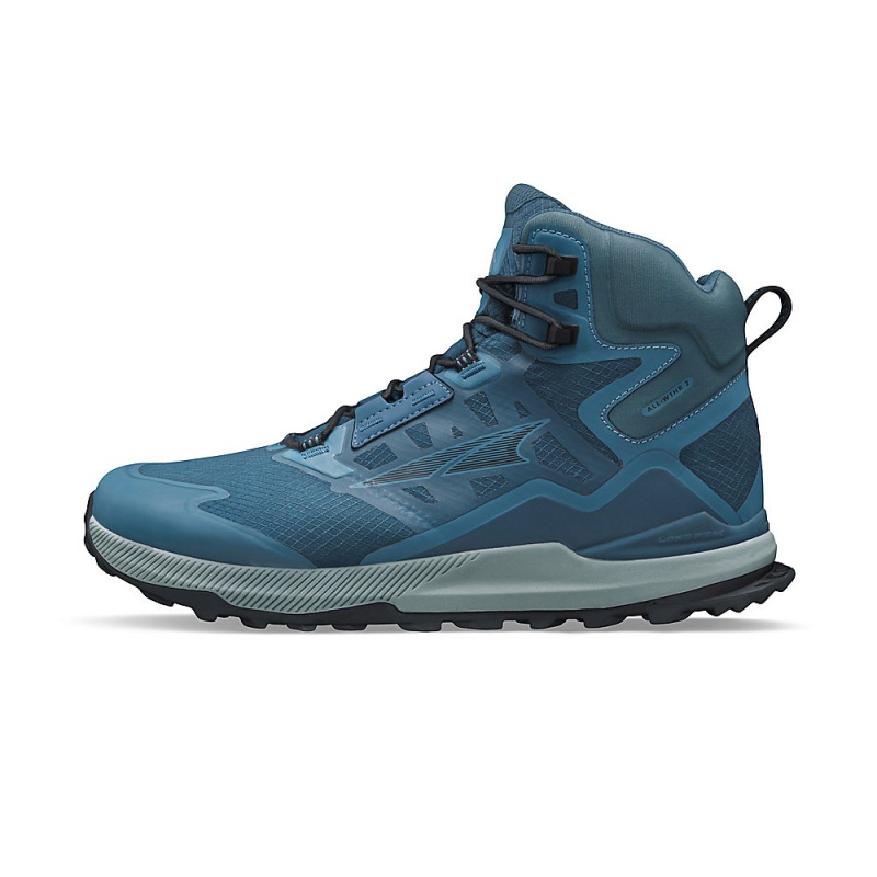 Blue Altra LONE PEAK ALL-WTHR MID 2 Men\'s Hiking Boots | Australia AL6381L96