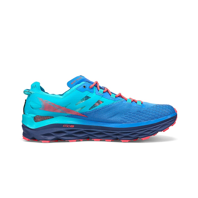 Blue Altra MONT BLANC Men's Trail Running Shoes | Australia AL4182S05